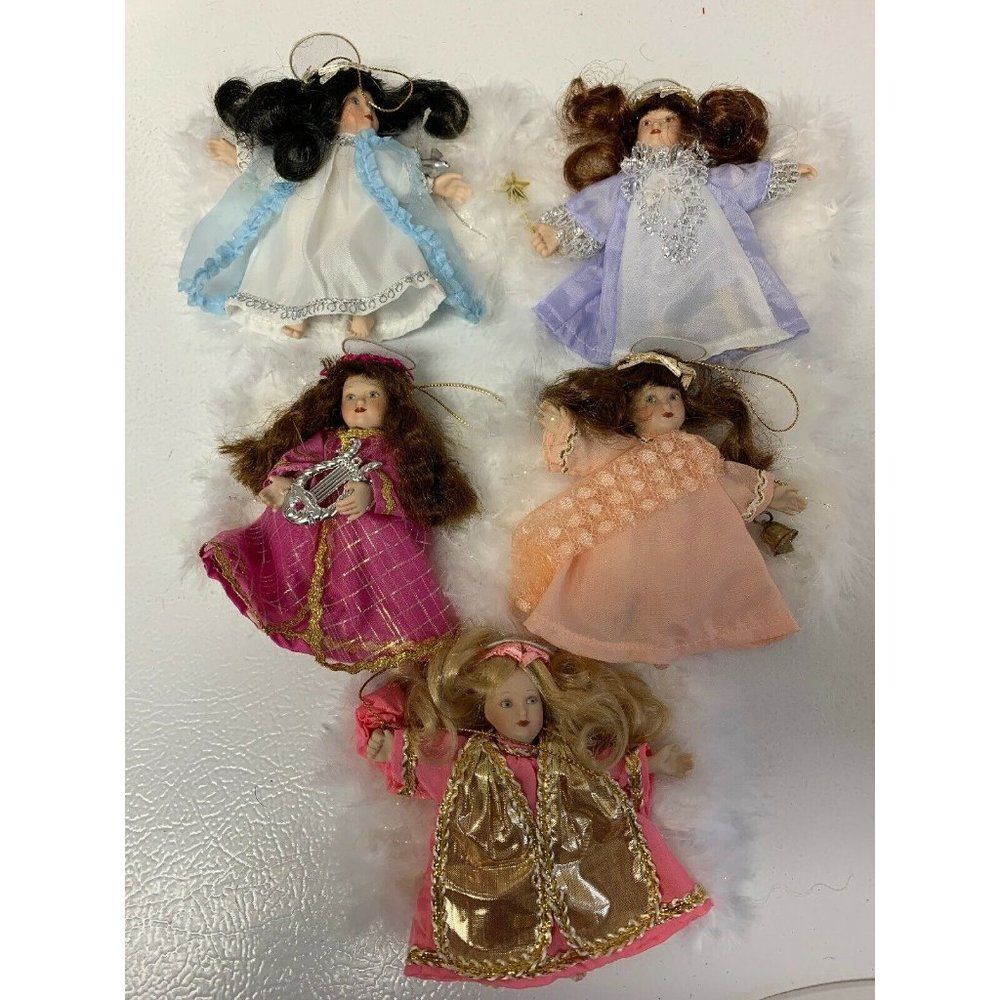 Paradise Galleries Heavenly Moments Ornament Collection Porcelain Angel Figures